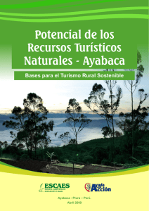 Potencial de los Recursos Turísticos Naturales - Ayabaca