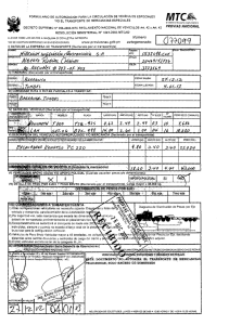 Page 1 FORMULARIO DE AUTORIZACION PARA LA