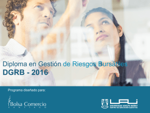 DGRB - 2016 - Bolsa de Santiago