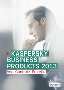 Catálogo Productos Kaspersky Lab