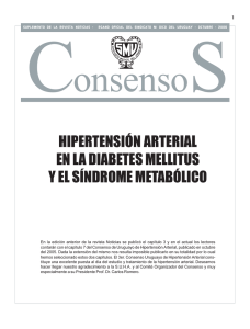 Separata: Hipertensión Arterial en la Diabetes Mellitus y el