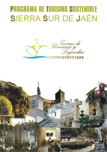Documento completo del Programa de Turismo Sostenible