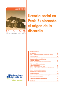 Licencia social en Perú: Explorando el origen de la discordia