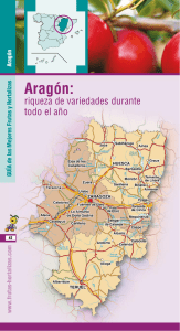 Aragón - Frutas : Hortalizas