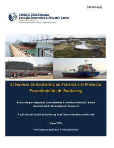 El Servicio de Bunkering en Panamá y el Proyecto Procedimiento