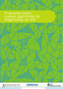 Propuestas sobre nuevos algoritmos de diagnóstico de VIH