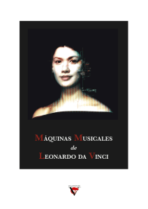 Dossier Maquinas Musicales Leonardo da Vinci 2013