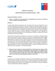 Preguntas y Respuestas Prototipos IS Aysén v.2 21.08.15