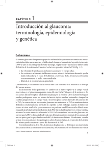 Introducción al glaucoma: terminología, epidemiología y