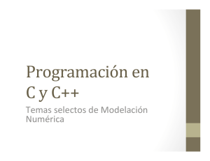 Programación en C y C++