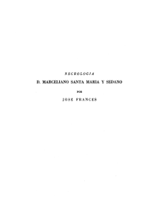 Necrología $b : D. Marceliano Santa María y Sedano