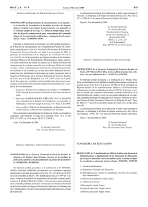 BOC y L. - Portal de Educación de la Junta de Castilla y León
