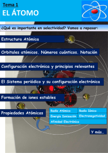 tema 1. El átomo