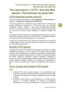 Pre-Laboratorio 1: HTTP / Servidor Web Apache / Herramientas de