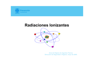 HAF0505006 Temario radiaciones ionizantes Presentación