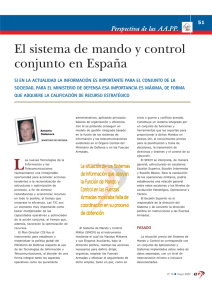 El sistema de mando y control conjunto en España