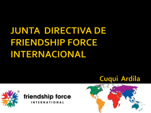 que es friendship force? - Friendship Force International