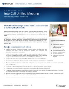 InterCall Unified Meeting - InterCall | Conferencias