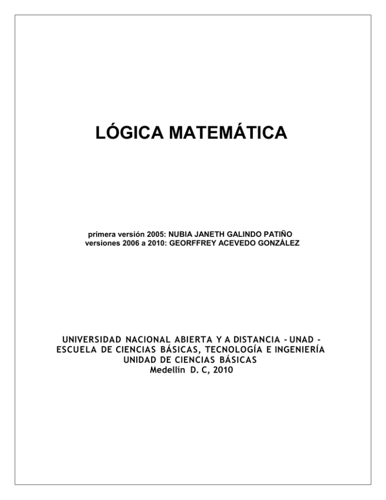 Lógica Matemática