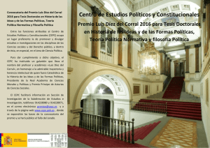 Folleto - Centro de Estudios Políticos y Constitucionales