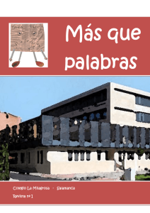 más que palabras - Portal de Educación de la Junta de Castilla y León
