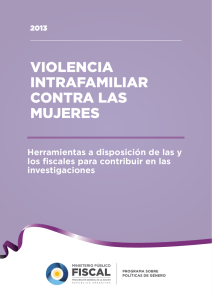 violencia intrafamiliar contra las mujeres