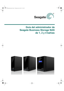 Guía del administrador de Seagate Business Storage NAS de 1, 2 y