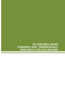 Les persones grans lesbianes, gais, transsexuals i bisexuals a les