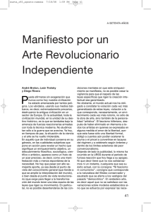 Manifiesto por un Arte Revolucionario Independiente