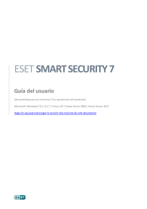 ESET Smart Security 7 Manual