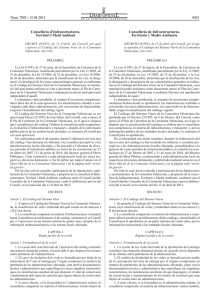 decreto 49/2013 - Diari Oficial de la Comunitat Valenciana