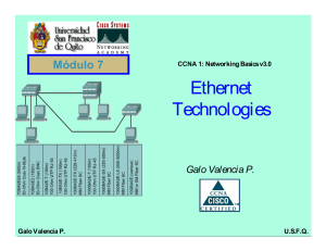 USFQ - Cisco Networking Academy