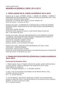 memoria académica curso 2014-2015