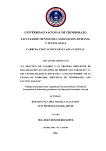 UNIVERSIDAD NACIONAL DE CHIMBORAZO