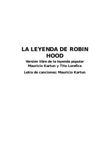 la leyenda de robin hood