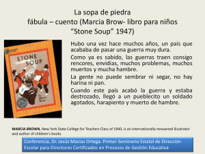 La sopa de piedra