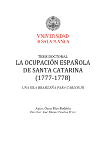la ocupación española de santa catarina (1777-1778)
