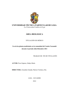 proyecto de tesis - Repositorio Digital UTPL