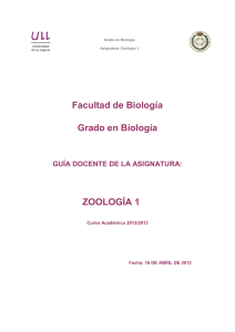 Zoología 1