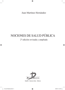 nociones de salud pública - Ediciones Diaz de Santos