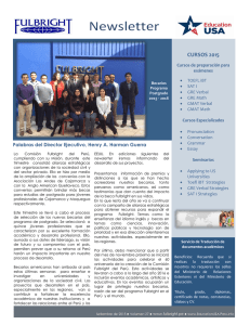 cursos 2015 - Programa de Becas Cajamarca
