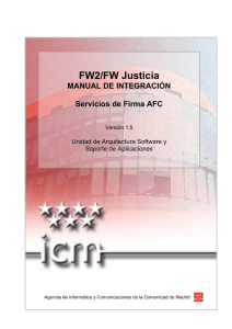 FW2/FW Justicia - Comunidad de Madrid