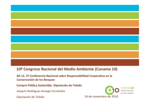 Presentación - CONAMA 10 - Congreso Nacional de Medio Ambiente