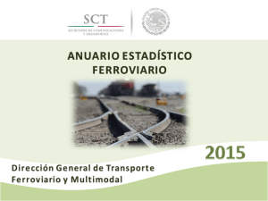 anuario 2015 - Secretaría de Comunicaciones y Transportes