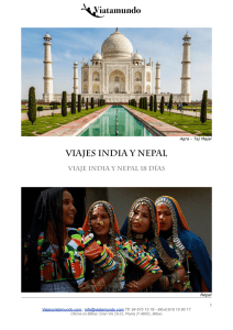 viajes INDIA y nepal viaje india y nepal 18 d&iacute;as