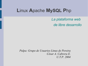 Linux Apache MySQL Php