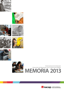 Memoria 2013