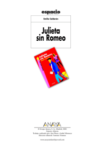 Julieta sin Romeo - Anaya Infantil y Juvenil
