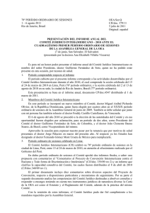 OEA » Comité Jurídico Interamericano (CJI) » Catálogo de los
