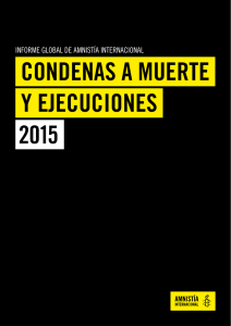 condenas a muerte y ejecuciones 2015
